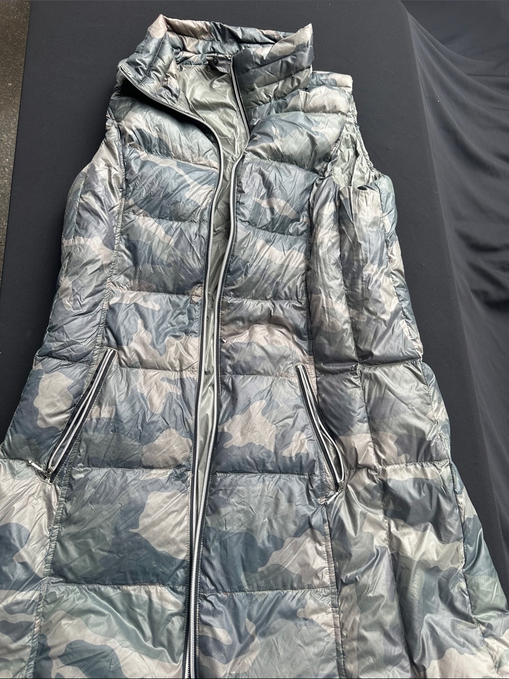 Women’s Camouflage Duck Down Puffer Vest - My Anorak